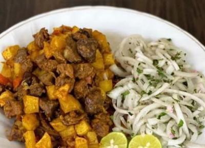 دوپیازه گوشت تکه ای، ترد و لذیذ دوپیازه گوشت تکه ای، ترد و لذیذ